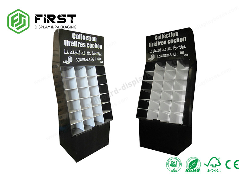 Panton Color Printing Cardboard Countertop Displays Customized In Retail Stores