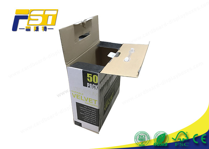 Large Cardboard Storage Corrugated Packaging Box Custom Printed Folding Type